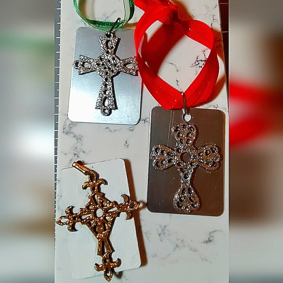 *HAPPY HOLIDAYS* New (Set of 2) Ornaments/Bag Tags/Keychains! Handcrafted Items - Picture 10 of 10